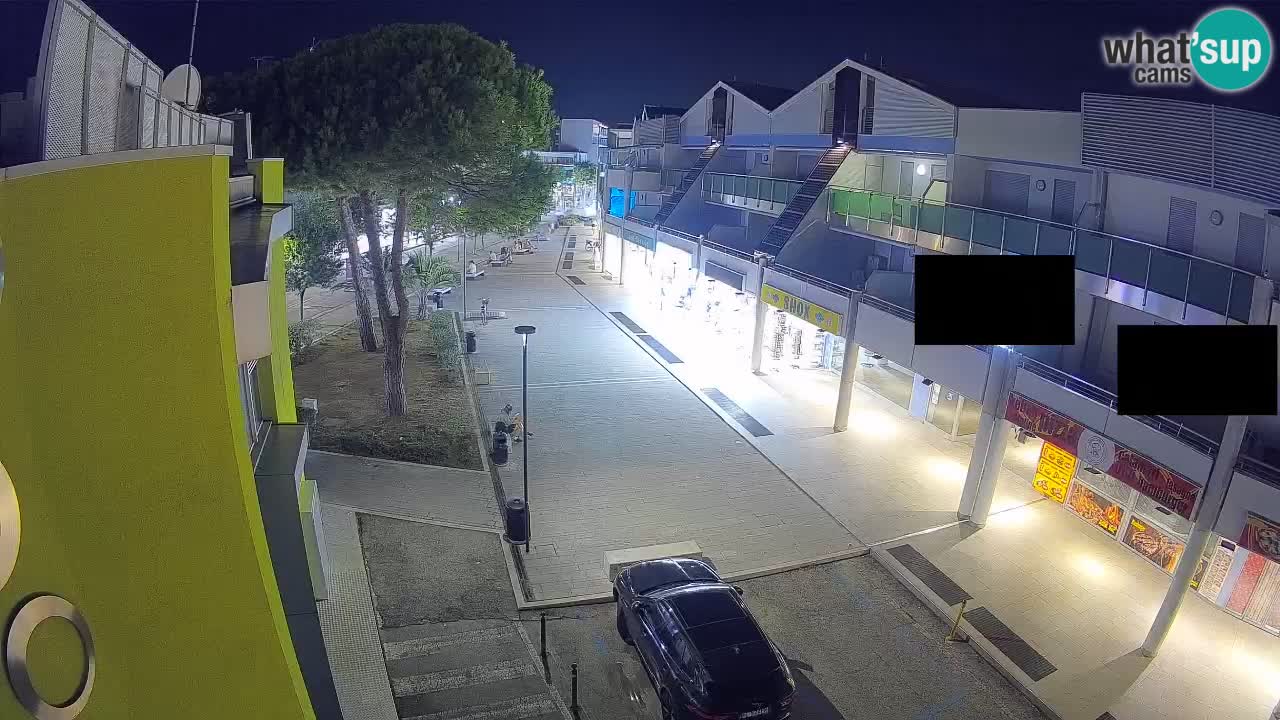 Webcam Bibione Einkaufsstraße – Liveblick