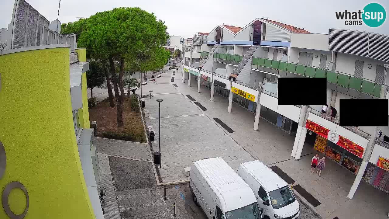 Web kamera Bibione – Trgovačka ulica uživo