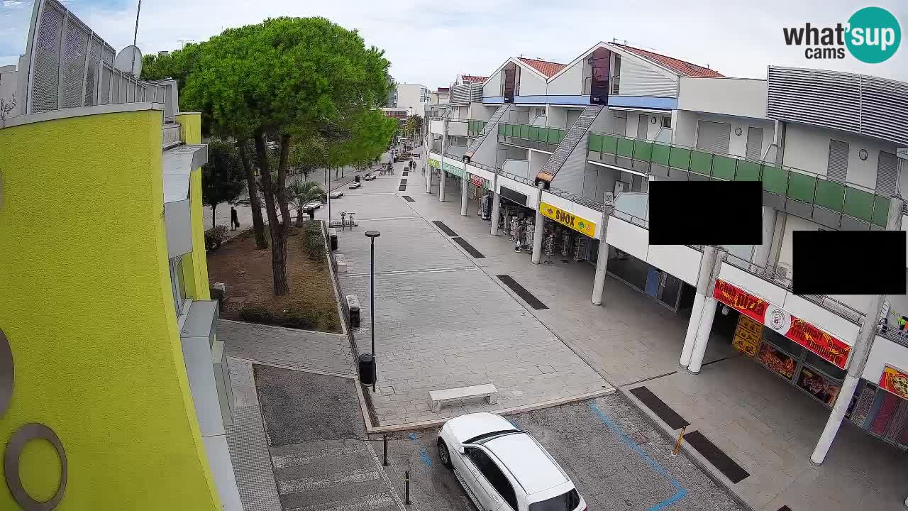 Webcam Bibione Einkaufsstraße – Liveblick