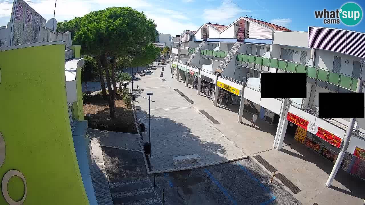 Web kamera Bibione – Trgovačka ulica uživo