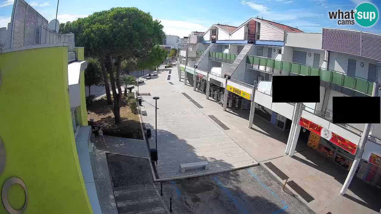 Web kamera Bibione – Trgovačka ulica uživo