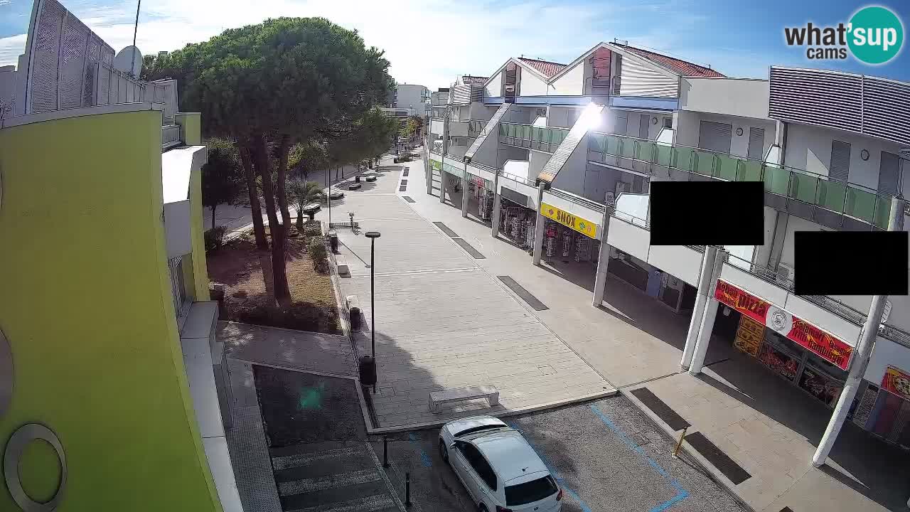 Web kamera Bibione – Trgovačka ulica uživo