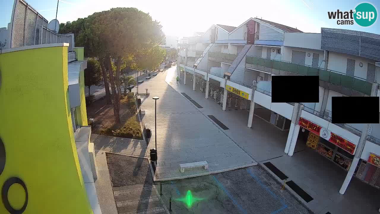 Webcam Calle Comercial de Bibione – En Directo
