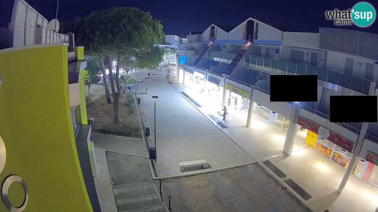 Web kamera Bibione – Trgovačka ulica uživo