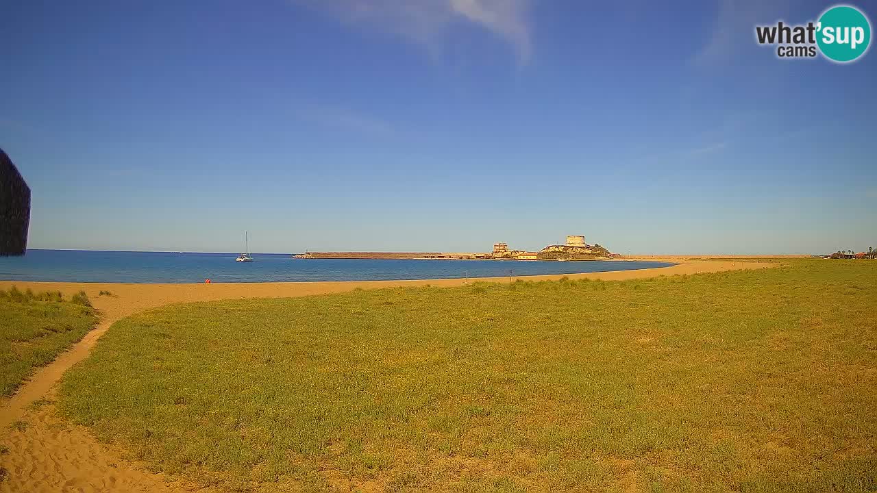 Spletna kamera Bosa Marina – Sardinija – Italija