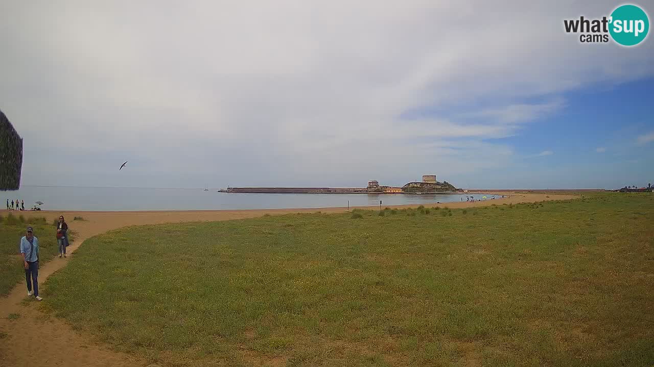 Spletna kamera Bosa Marina – Sardinija – Italija