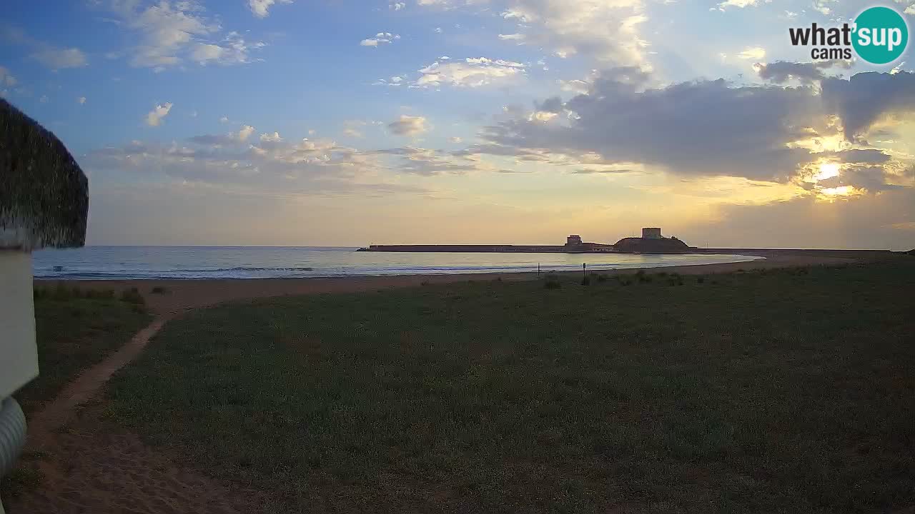Spletna kamera Bosa Marina – Sardinija – Italija