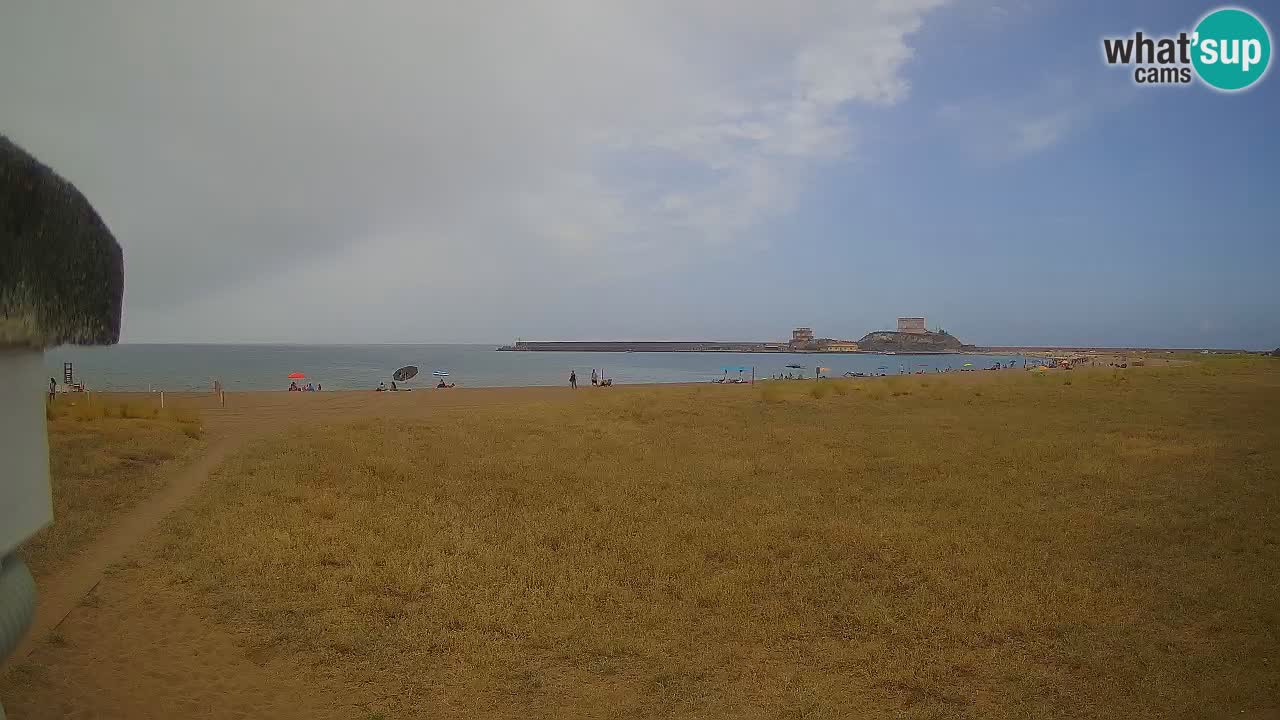 Spletna kamera Bosa Marina – Sardinija – Italija