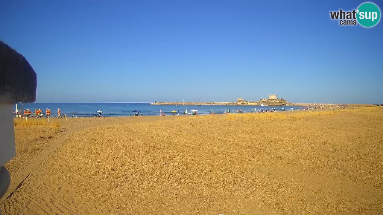 Spletna kamera Bosa Marina – Sardinija – Italija