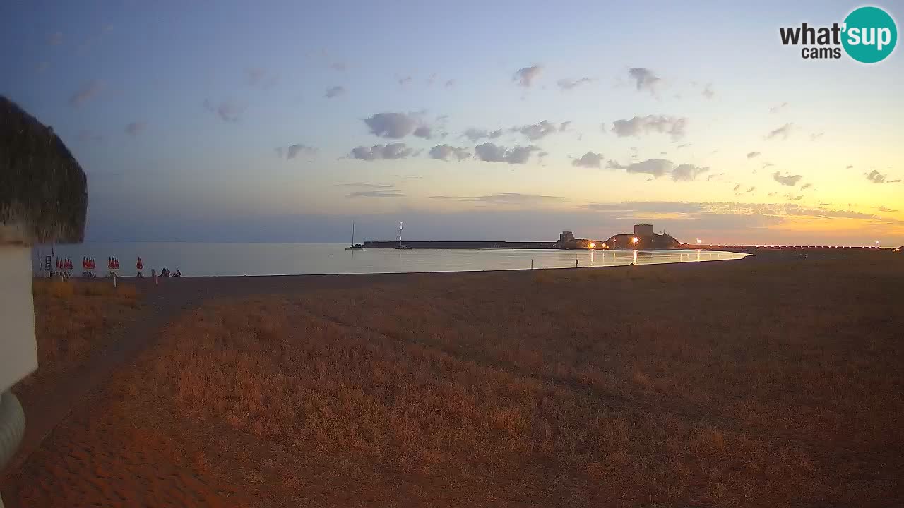 Spletna kamera Bosa Marina – Sardinija – Italija