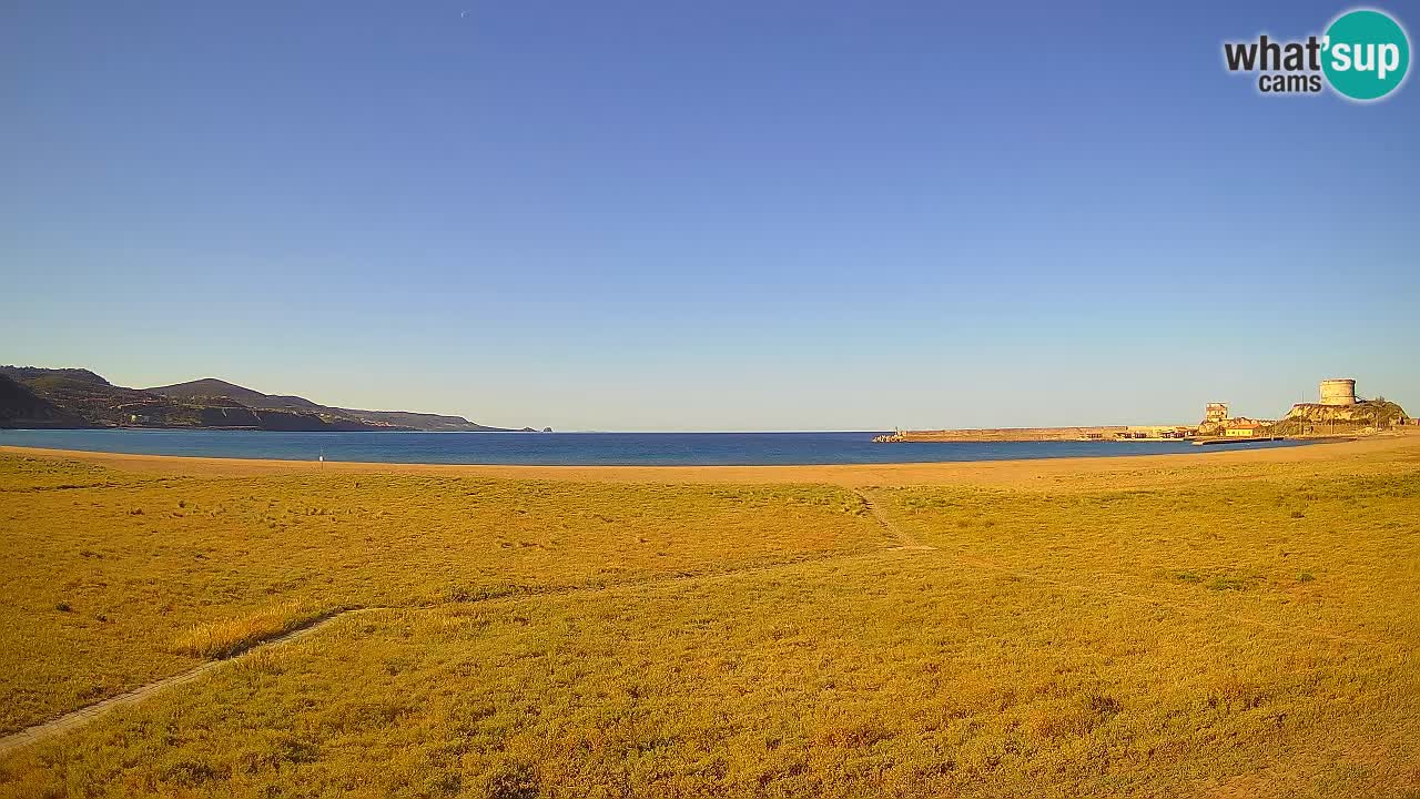 Spletna kamera Bosa Marina – Sardinija – Italija