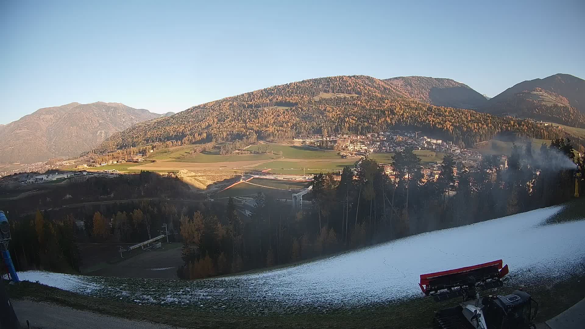 Spletna kamera Ried – Pogled na Percha | Kronplatz