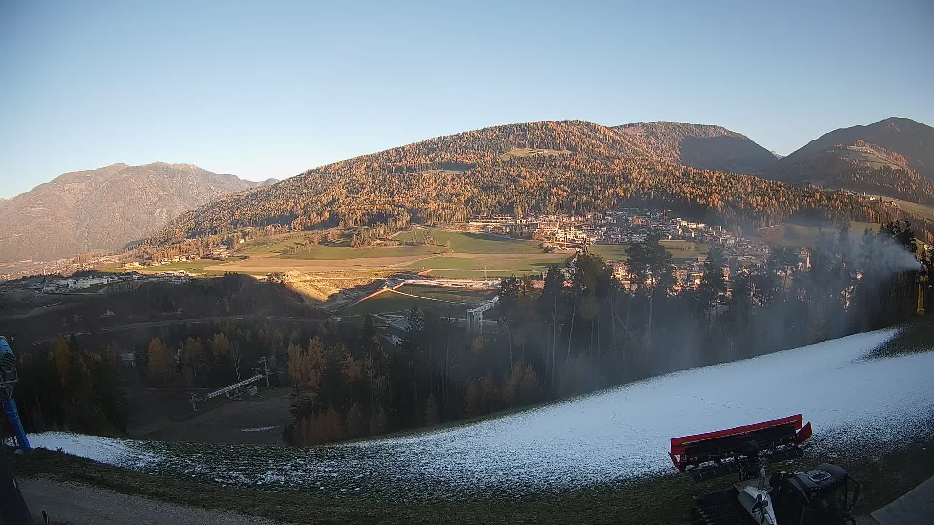 Web kamera Ried – pogled na Percha | Kronplatz