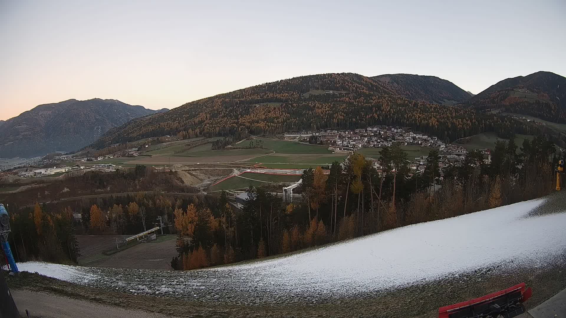 Spletna kamera Ried – Pogled na Percha | Kronplatz