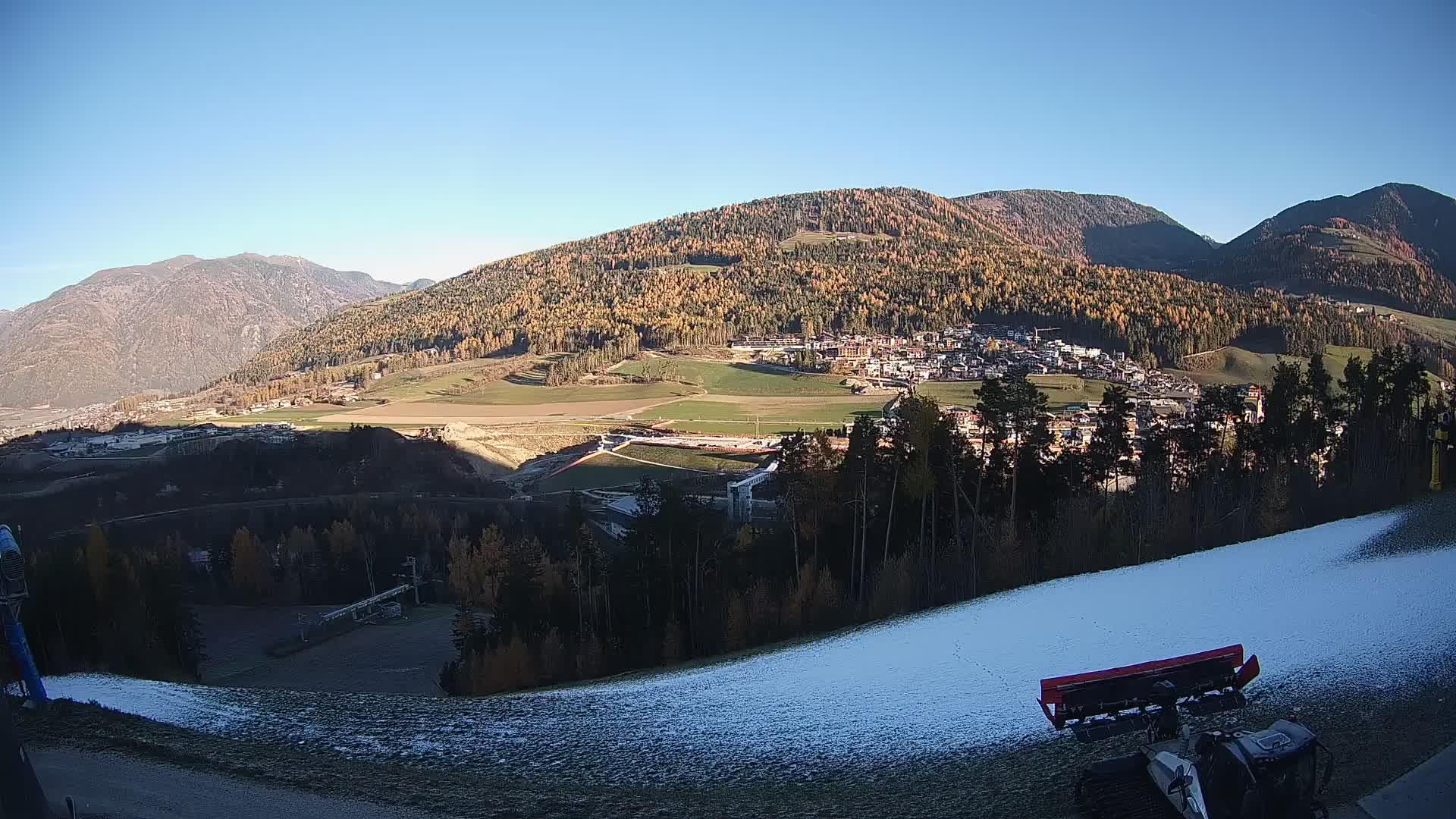 Spletna kamera Ried – Pogled na Percha | Kronplatz