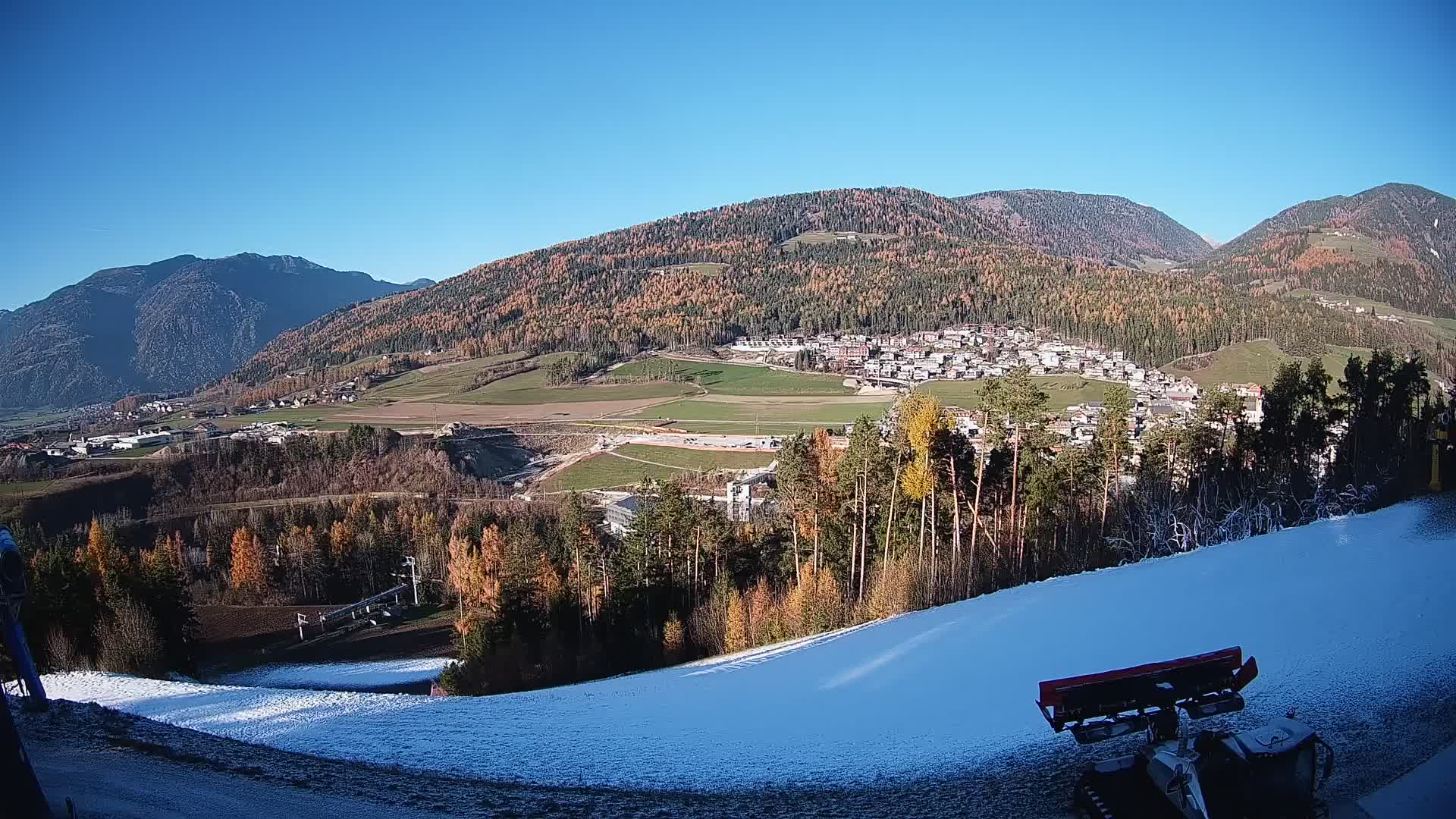 Spletna kamera Ried – Pogled na Percha | Kronplatz