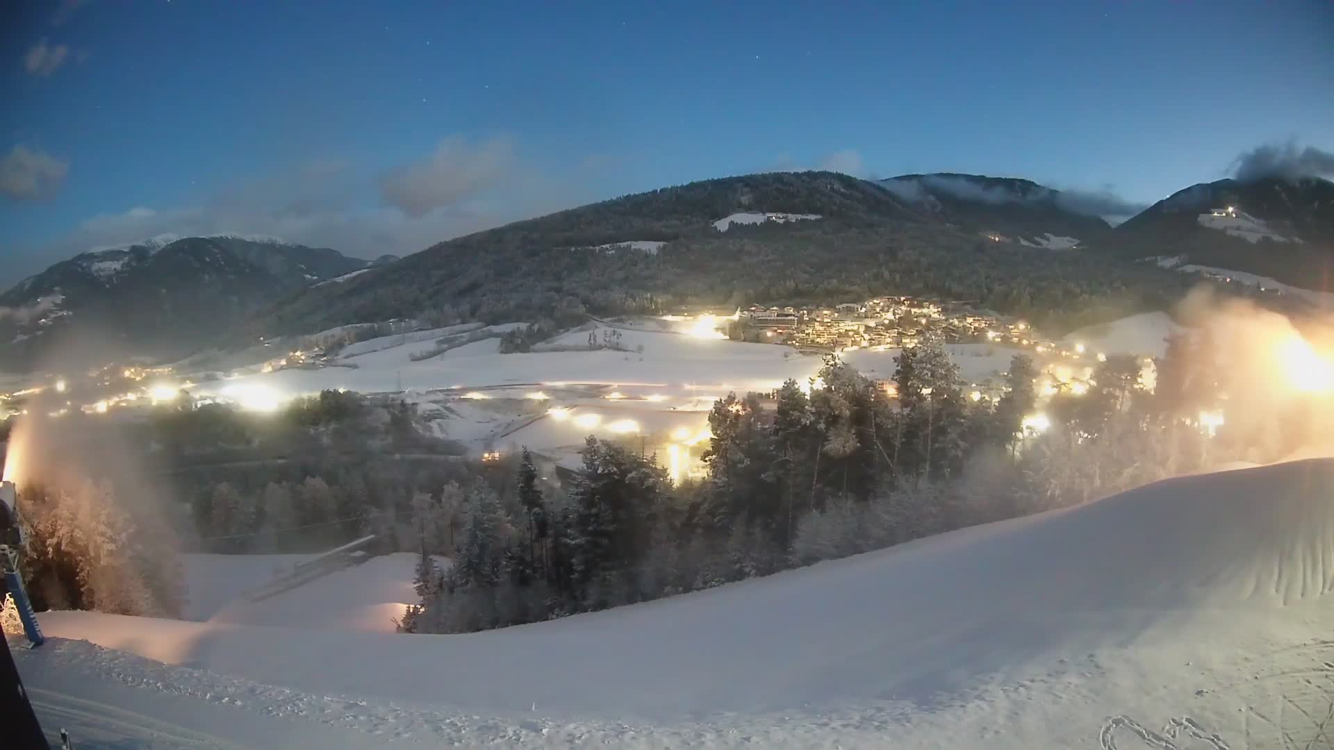 Web kamera Ried – pogled na Percha | Kronplatz