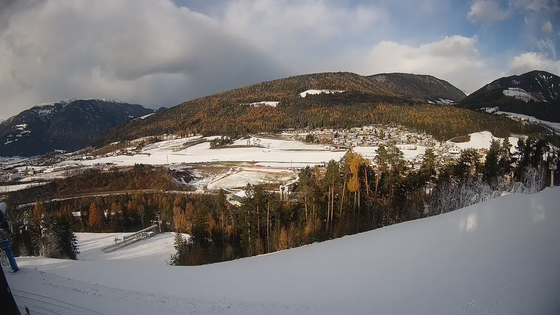 Web kamera Ried – pogled na Percha | Kronplatz