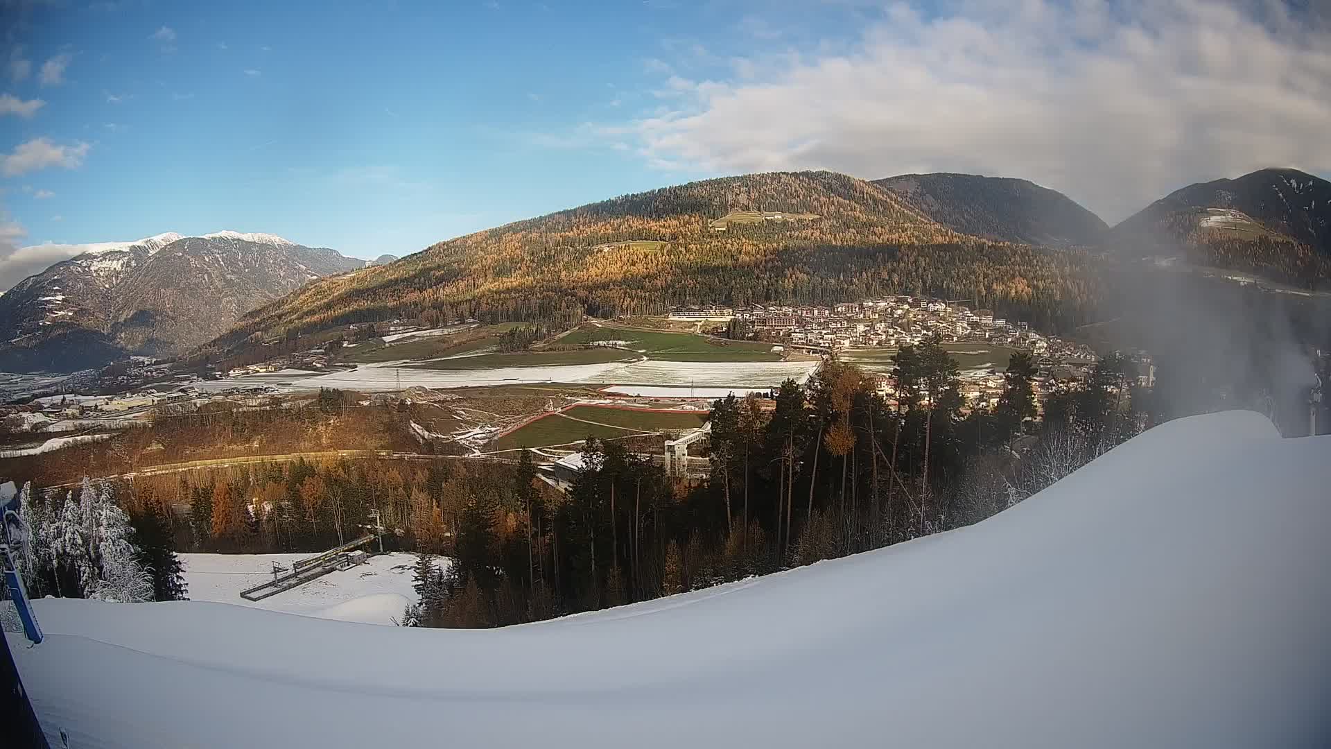 Webcam Ried – Blick nach Percha | Kronplatz