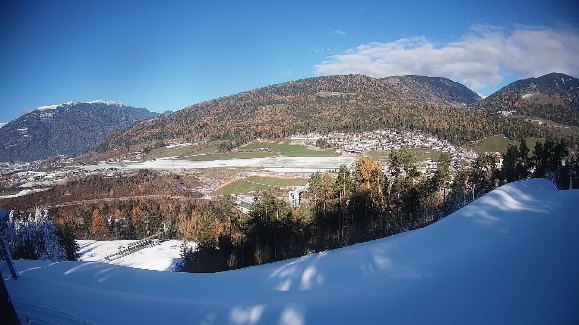 Webcam Ried – Blick nach Percha | Kronplatz