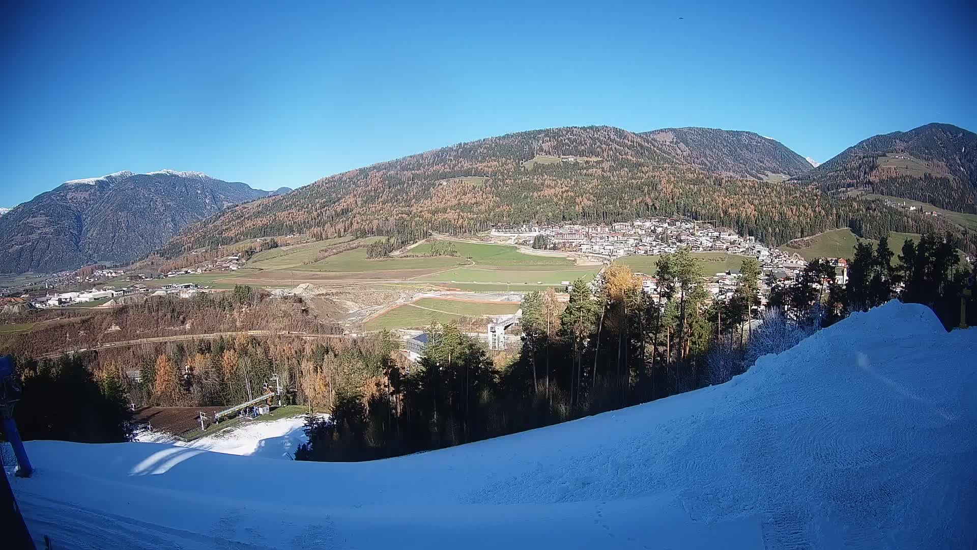 Web kamera Ried – pogled na Percha | Kronplatz