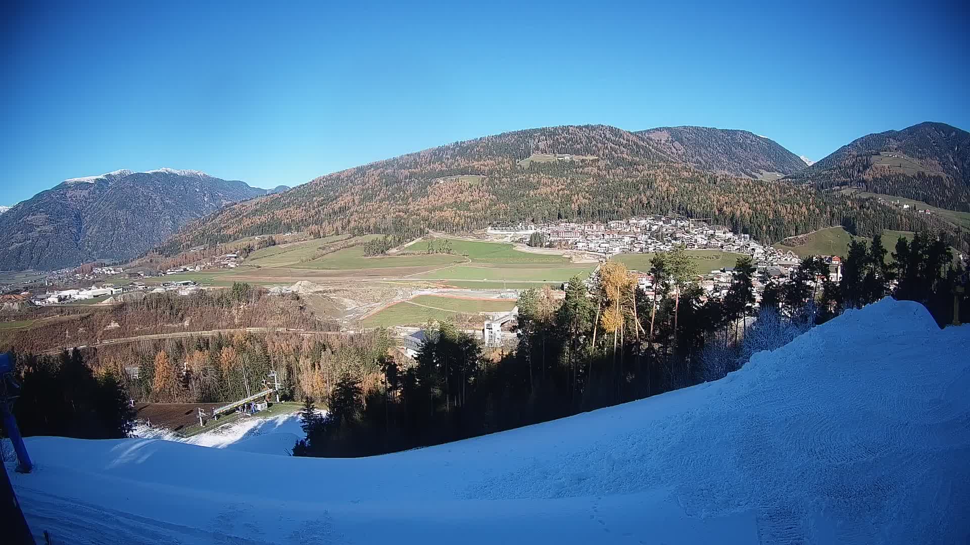 Web kamera Ried – pogled na Percha | Kronplatz