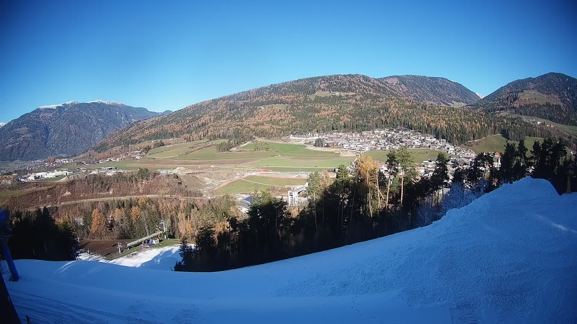 Web kamera Ried – pogled na Percha | Kronplatz