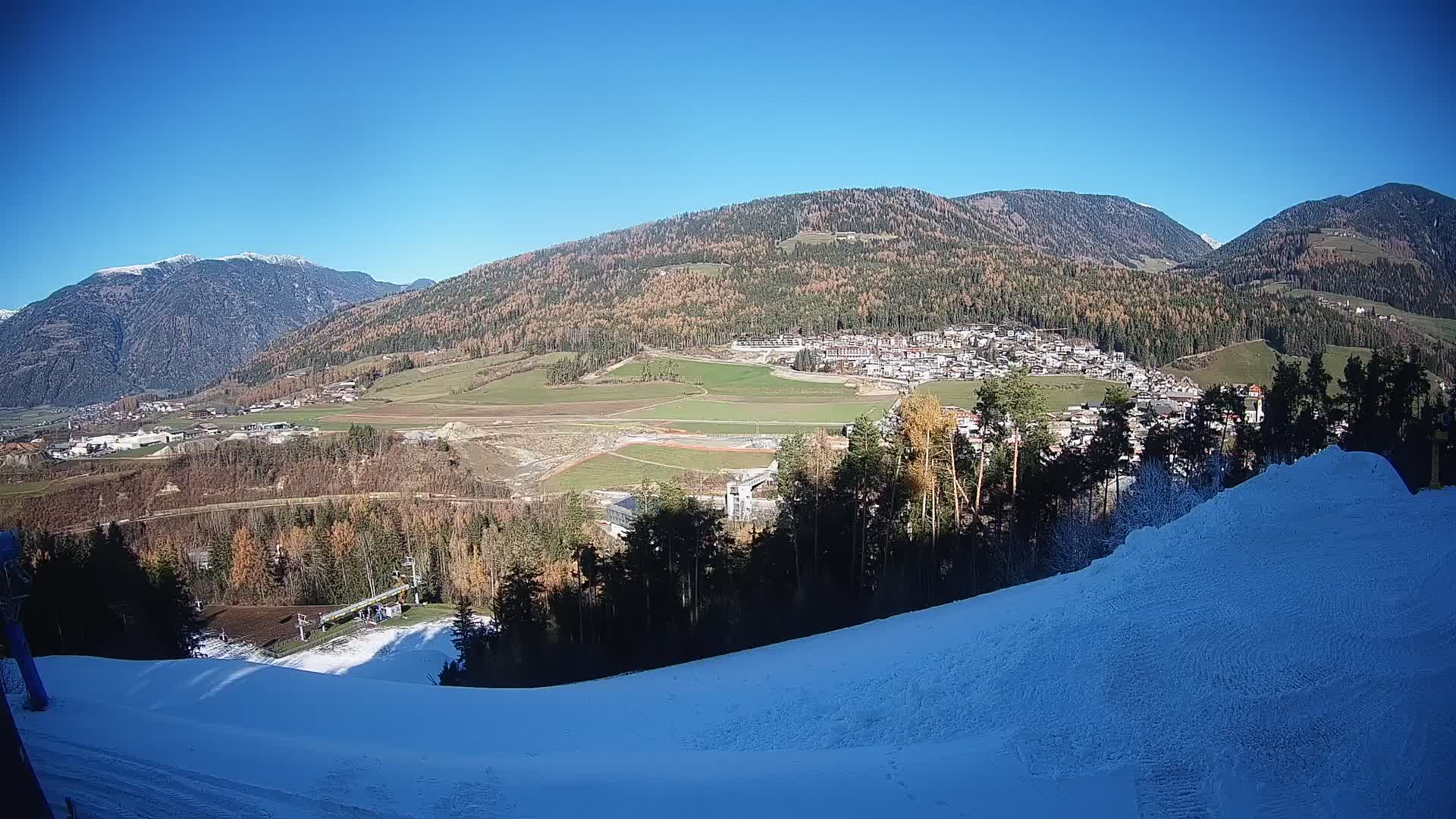 Web kamera Ried – pogled na Percha | Kronplatz