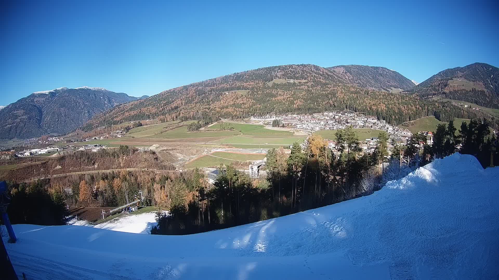 Web kamera Ried – pogled na Percha | Kronplatz