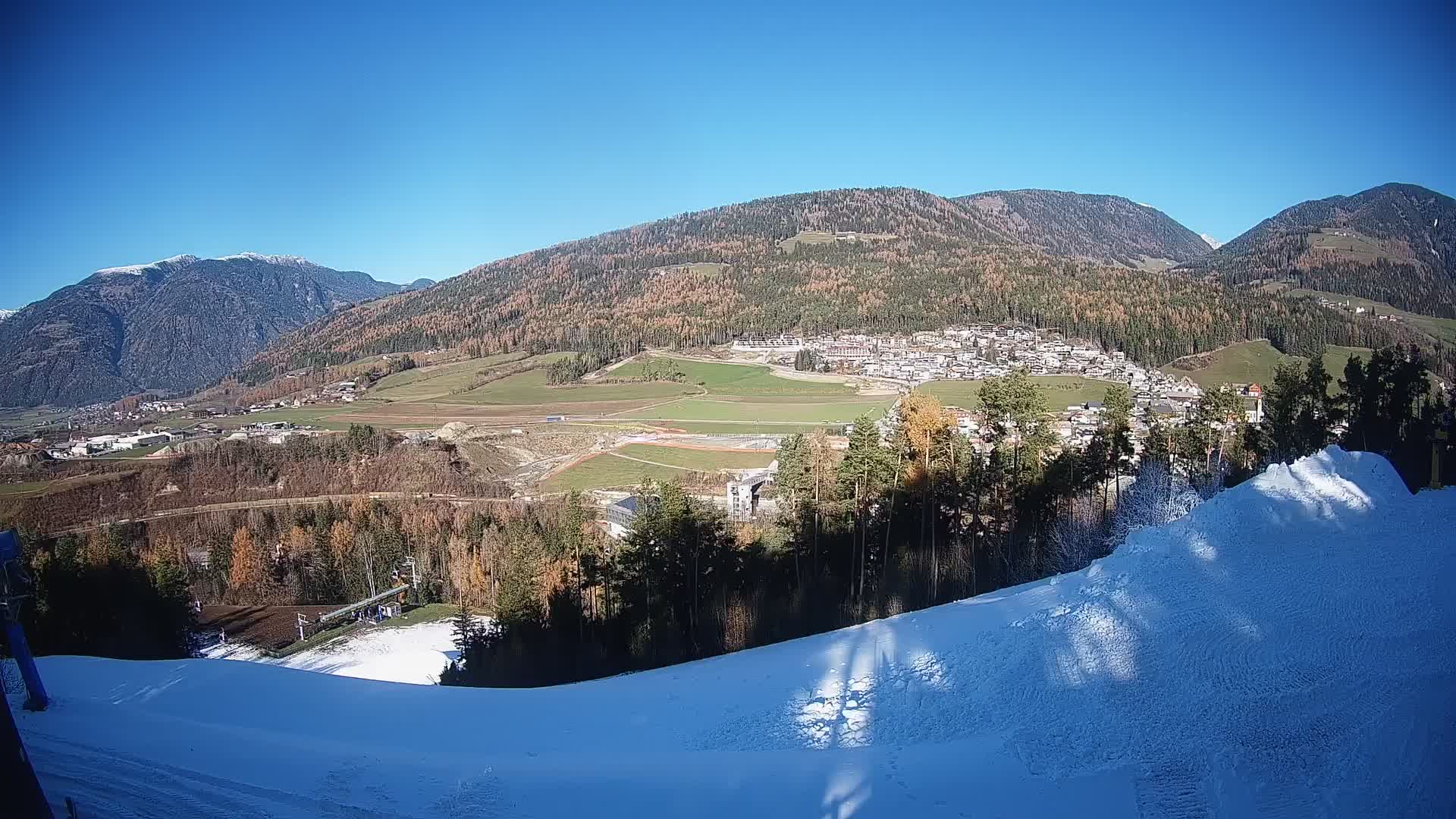 Web kamera Ried – pogled na Percha | Kronplatz