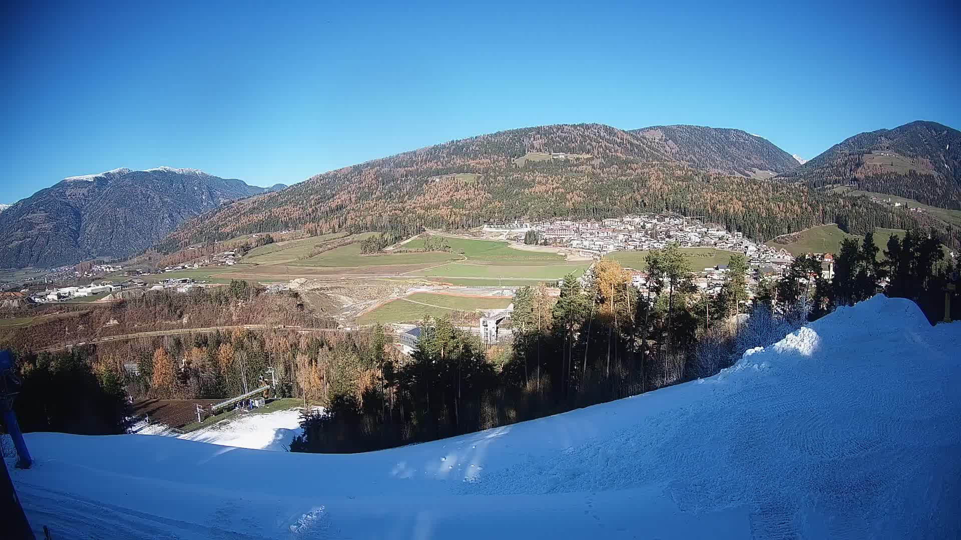 Web kamera Ried – pogled na Percha | Kronplatz