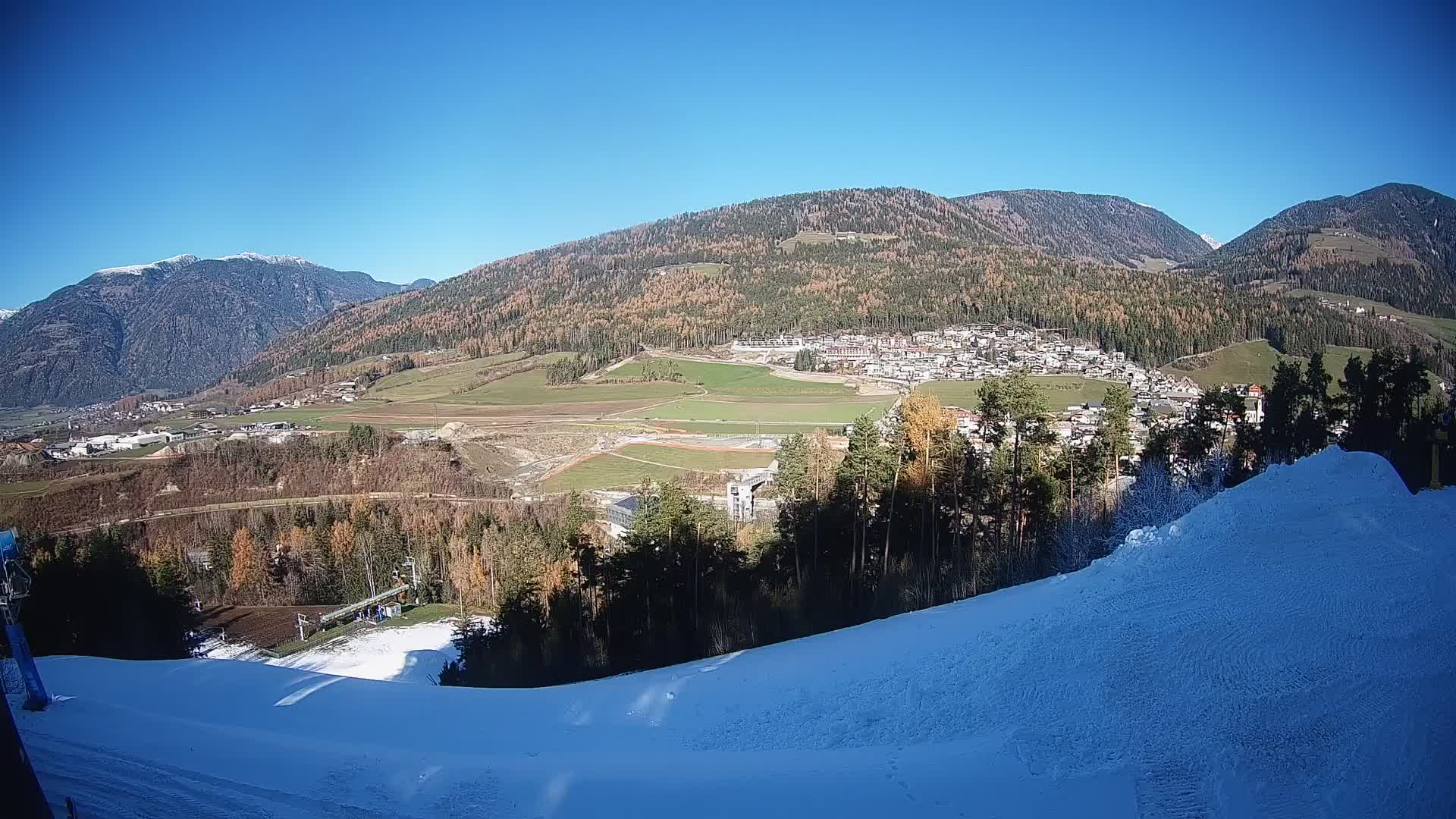 Web kamera Ried – pogled na Percha | Kronplatz