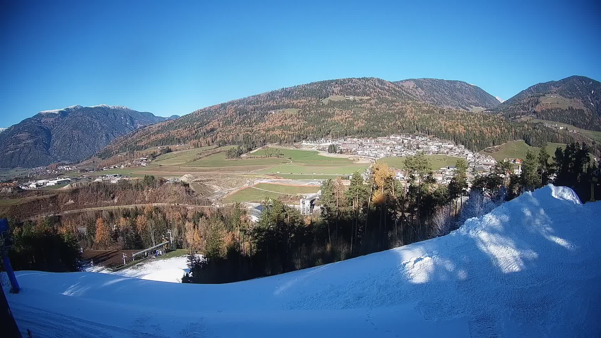 Web kamera Ried – pogled na Percha | Kronplatz