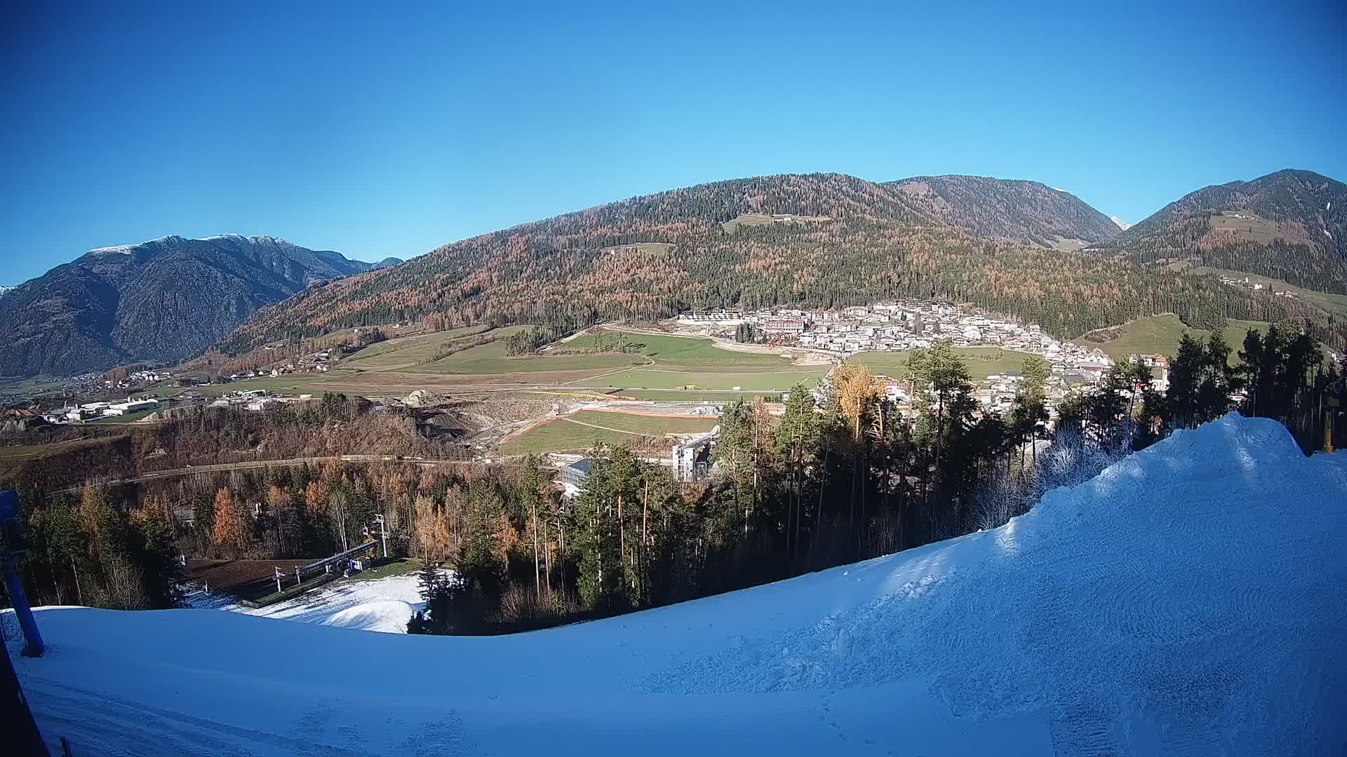 Web kamera Ried – pogled na Percha | Kronplatz