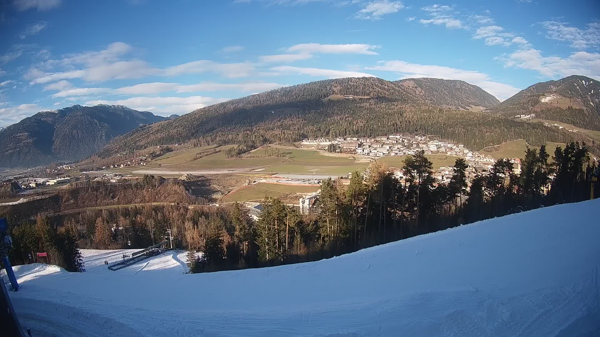 Web kamera Ried – pogled na Percha | Kronplatz