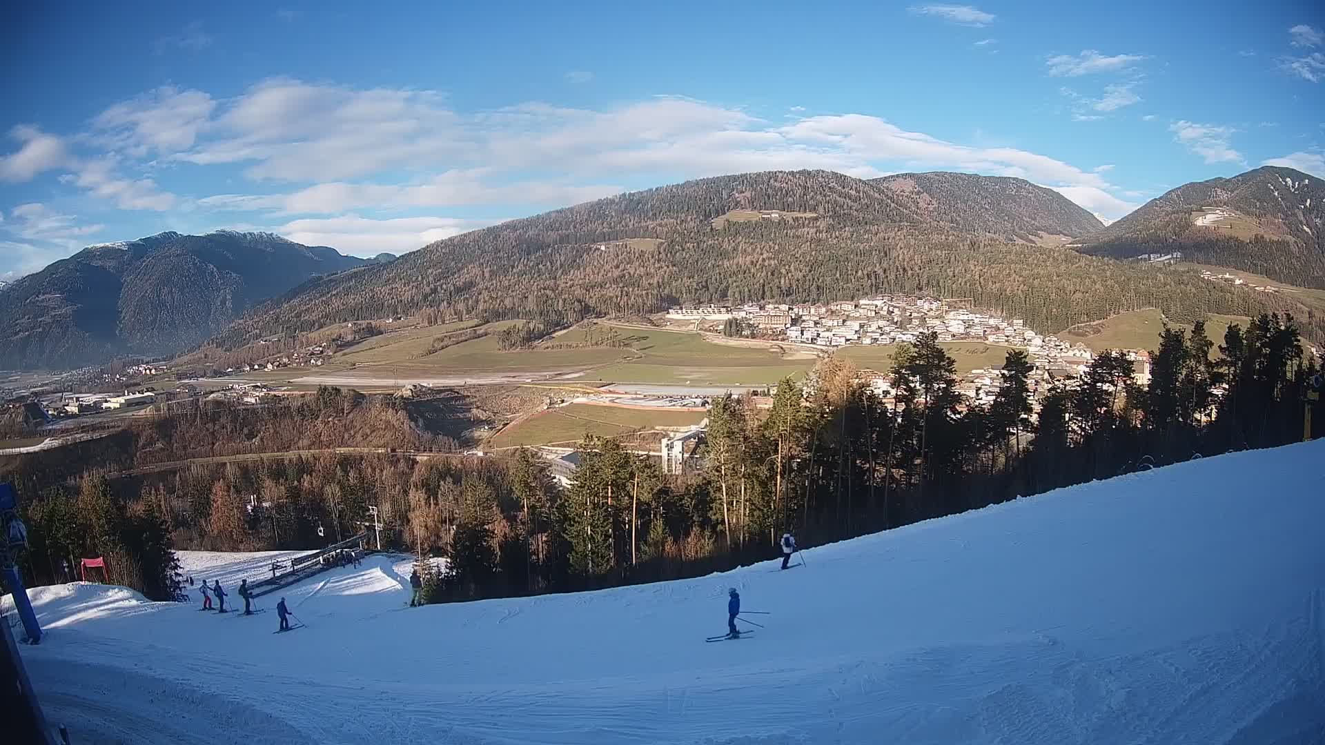 Web kamera Ried – pogled na Percha | Kronplatz