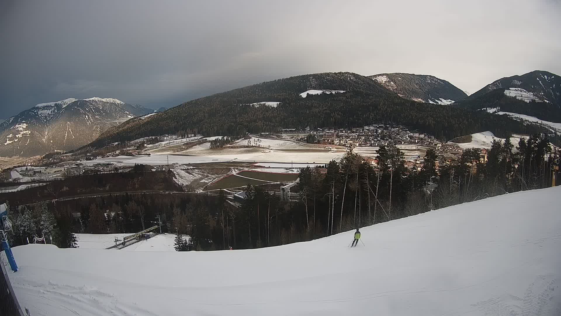 Web kamera Ried – pogled na Percha | Kronplatz