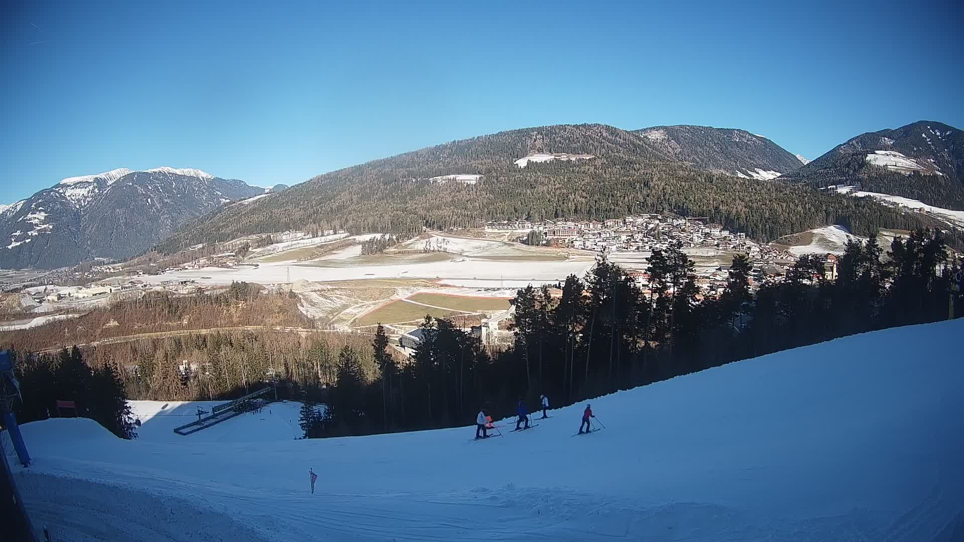 Web kamera Ried – pogled na Percha | Kronplatz