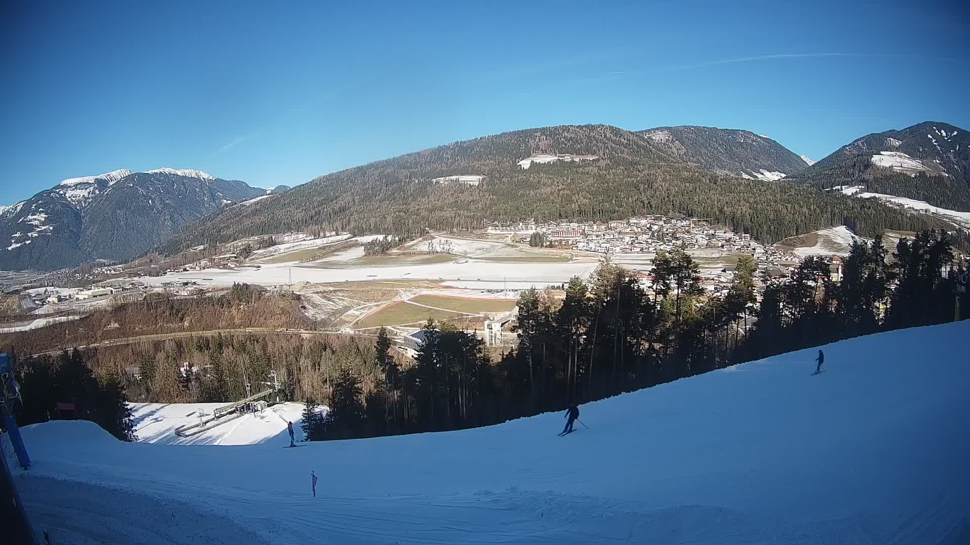 Web kamera Ried – pogled na Percha | Kronplatz