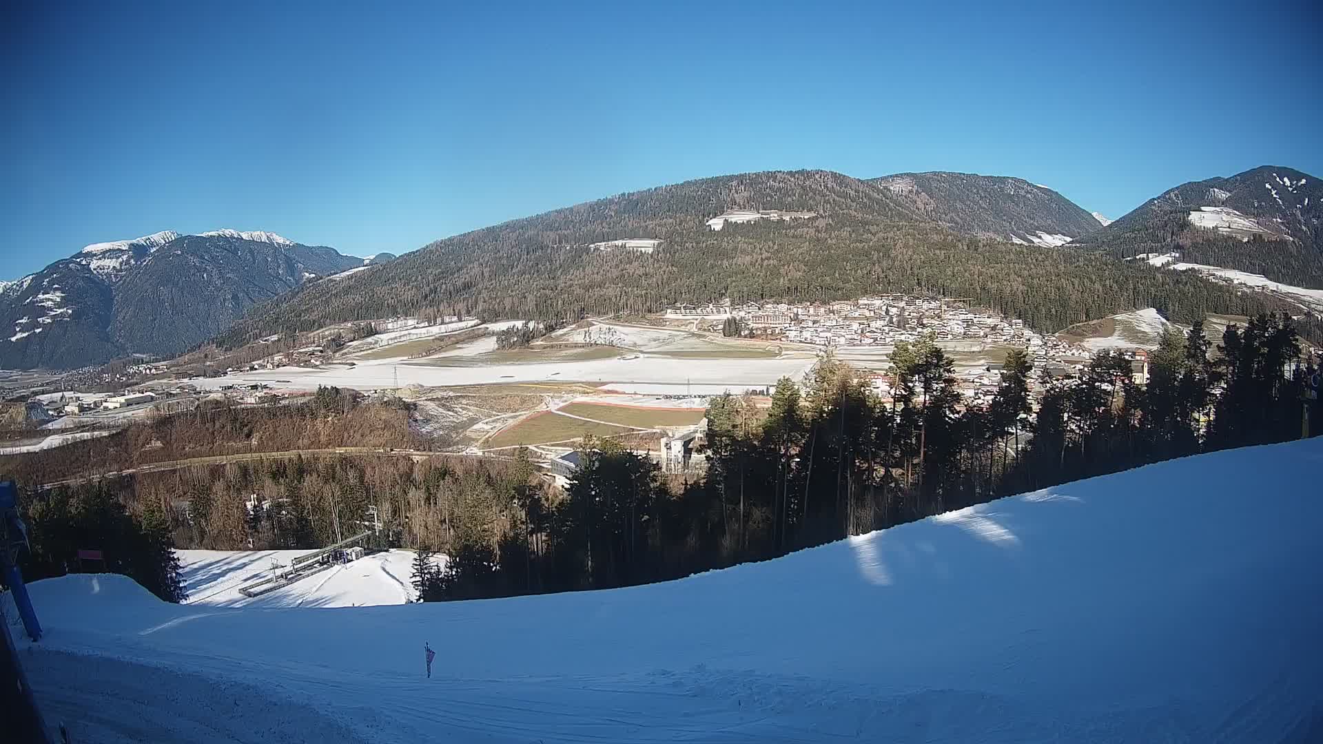 Web kamera Ried – pogled na Percha | Kronplatz