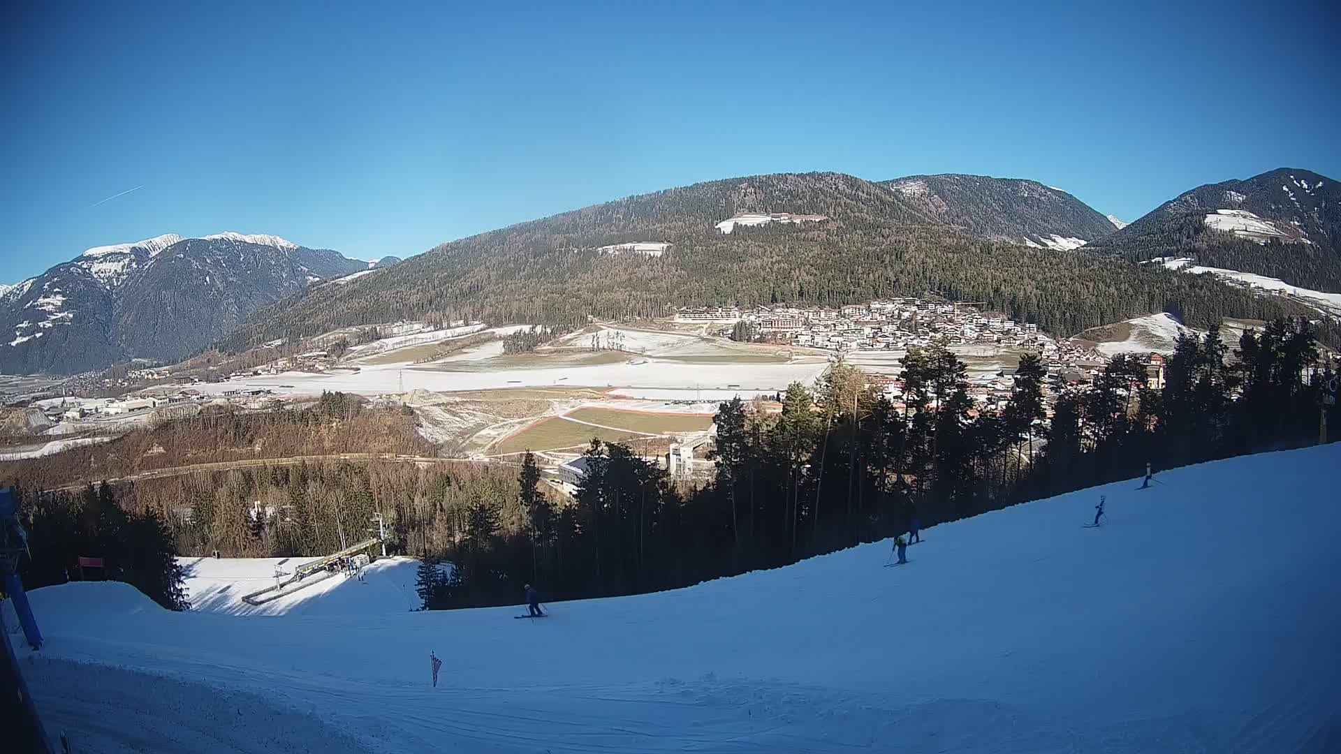 Webcam Ried – Blick nach Percha | Kronplatz