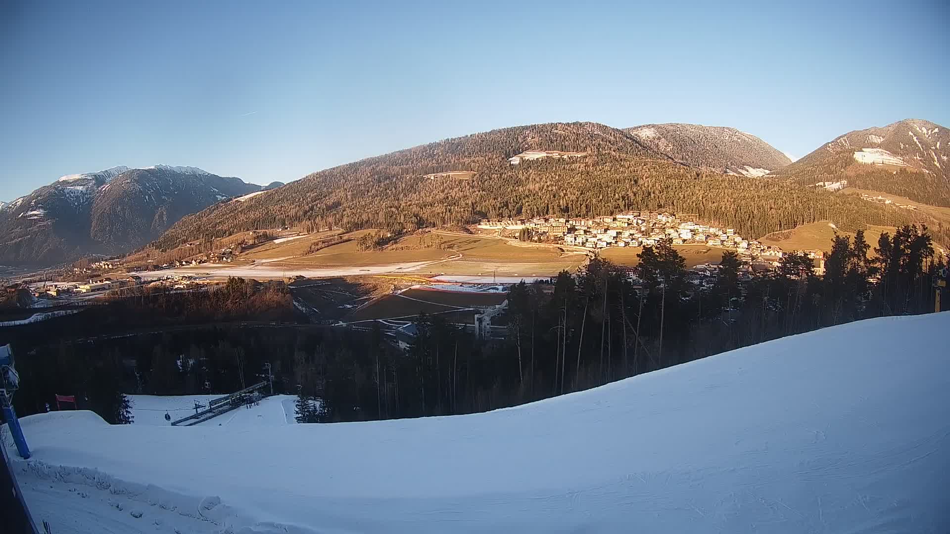 Webcam Ried – Blick nach Percha | Kronplatz