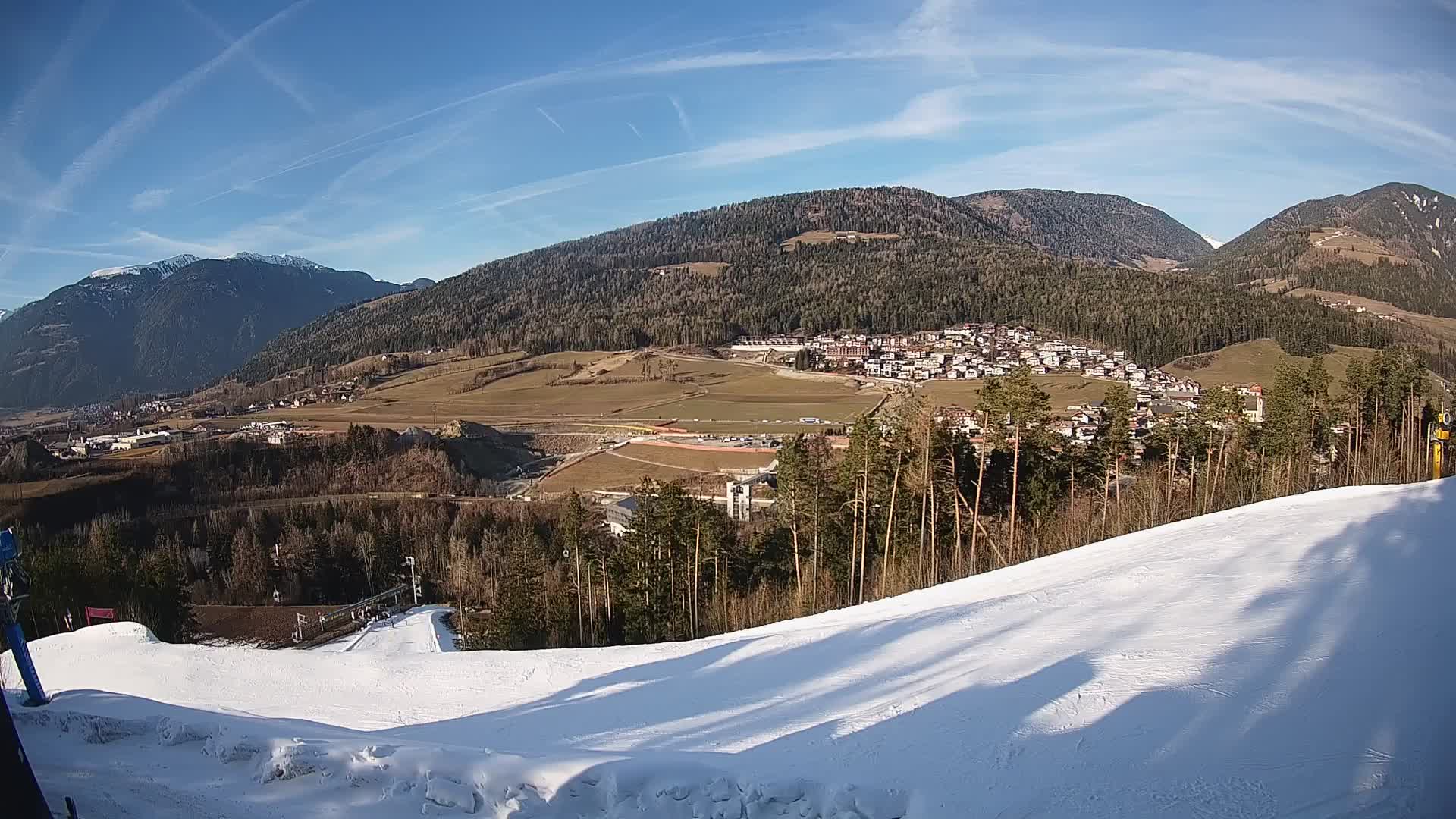 Web kamera Ried – pogled na Percha | Kronplatz