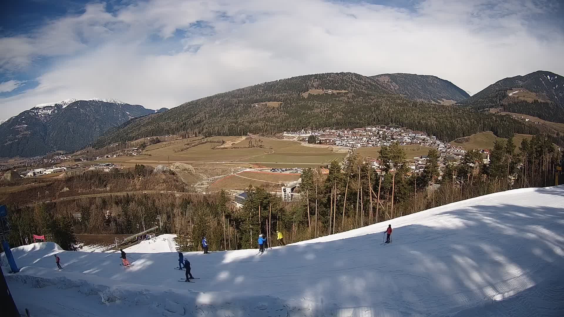 Web kamera Ried – pogled na Percha | Kronplatz