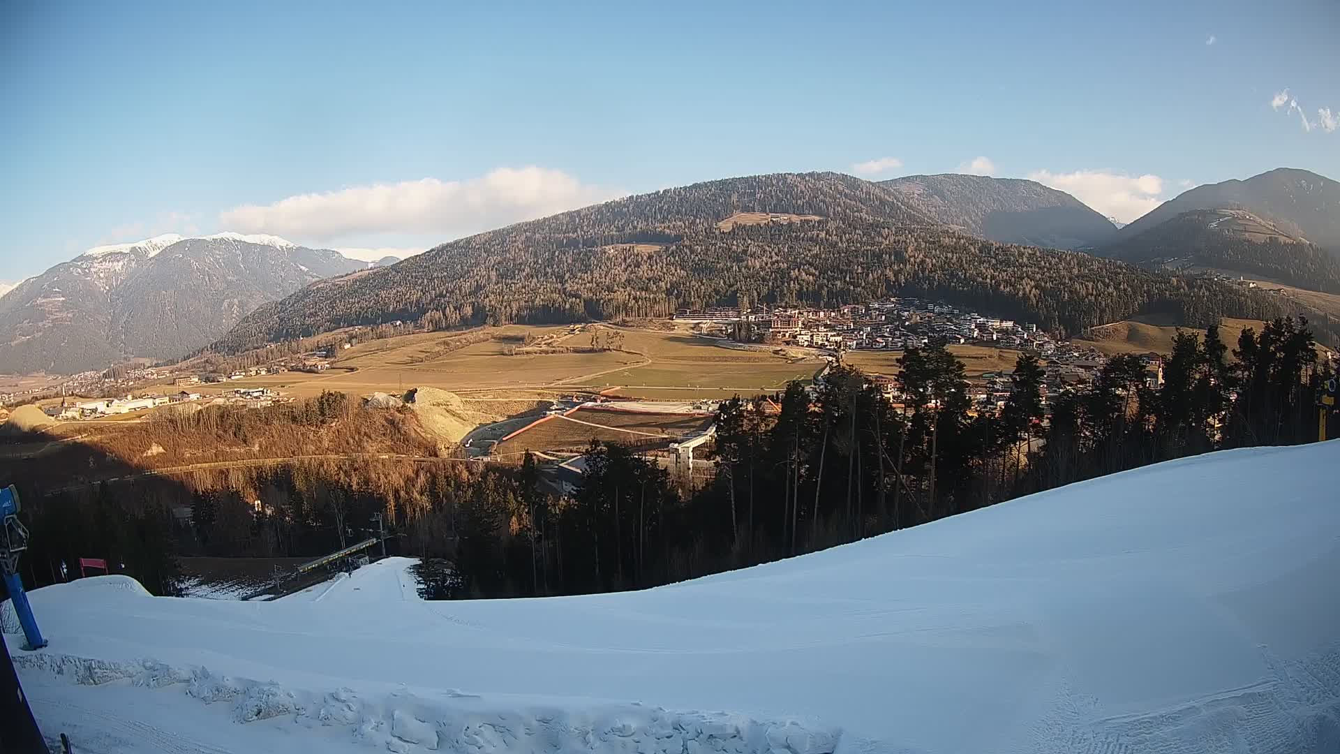 Web kamera Ried – pogled na Percha | Kronplatz