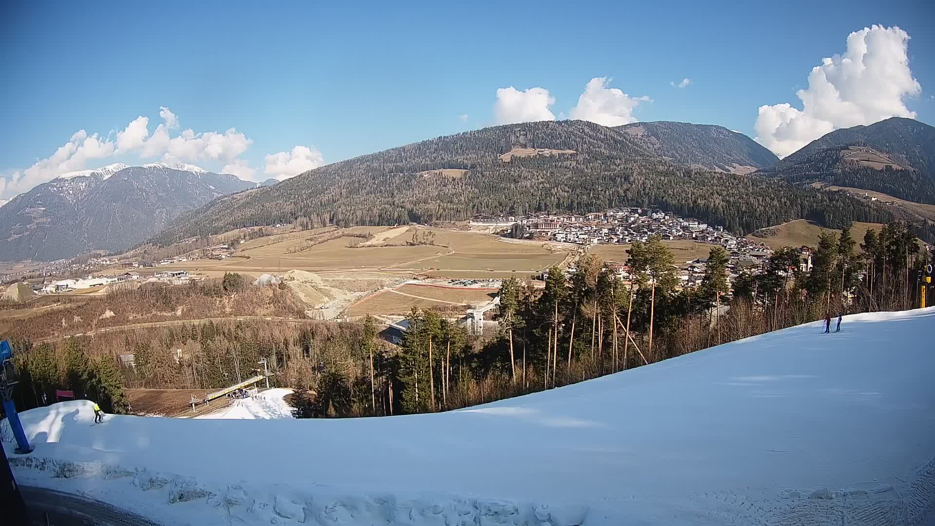 Web kamera Ried – pogled na Percha | Kronplatz