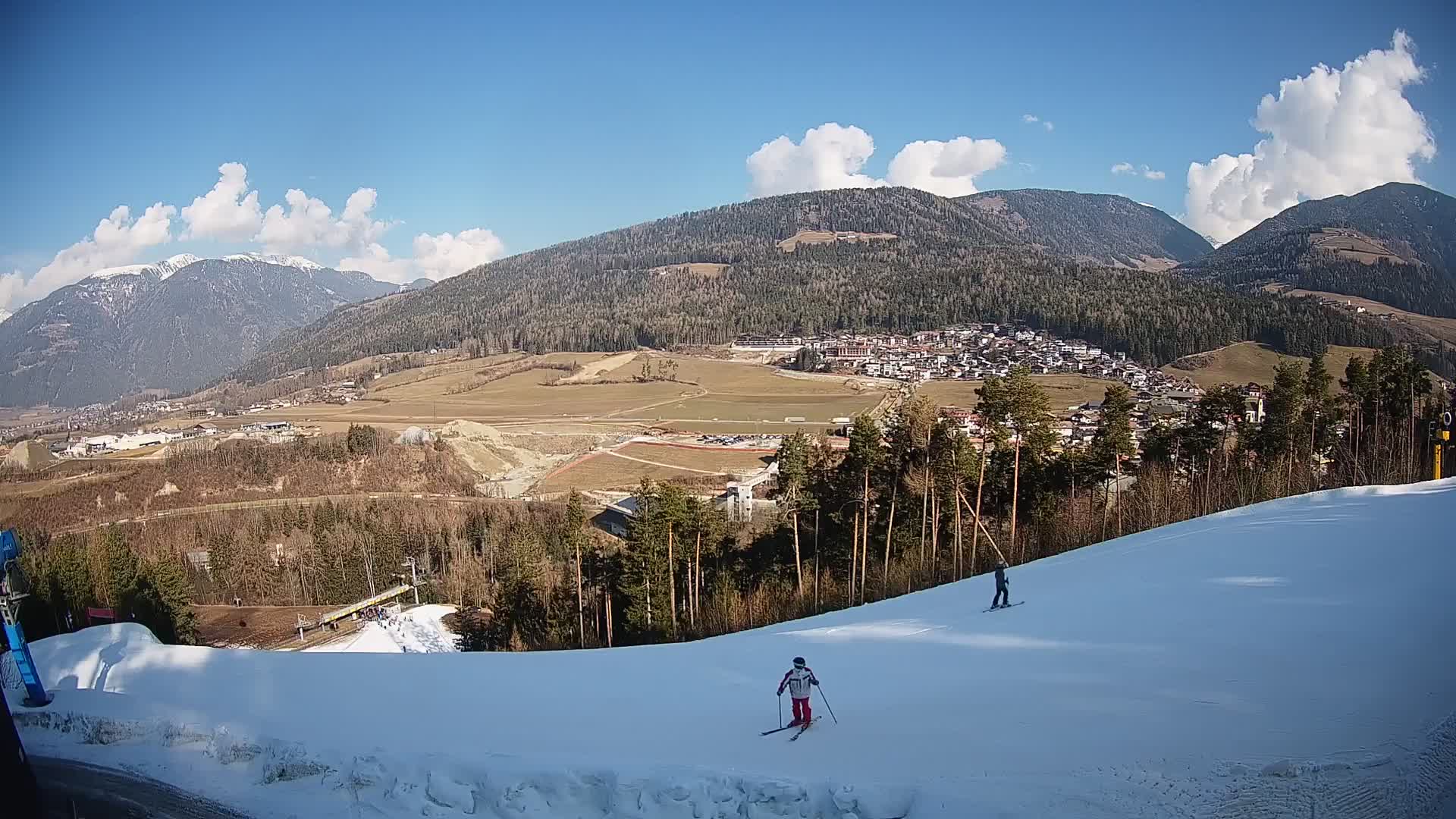 Spletna kamera Ried – Pogled na Percha | Kronplatz