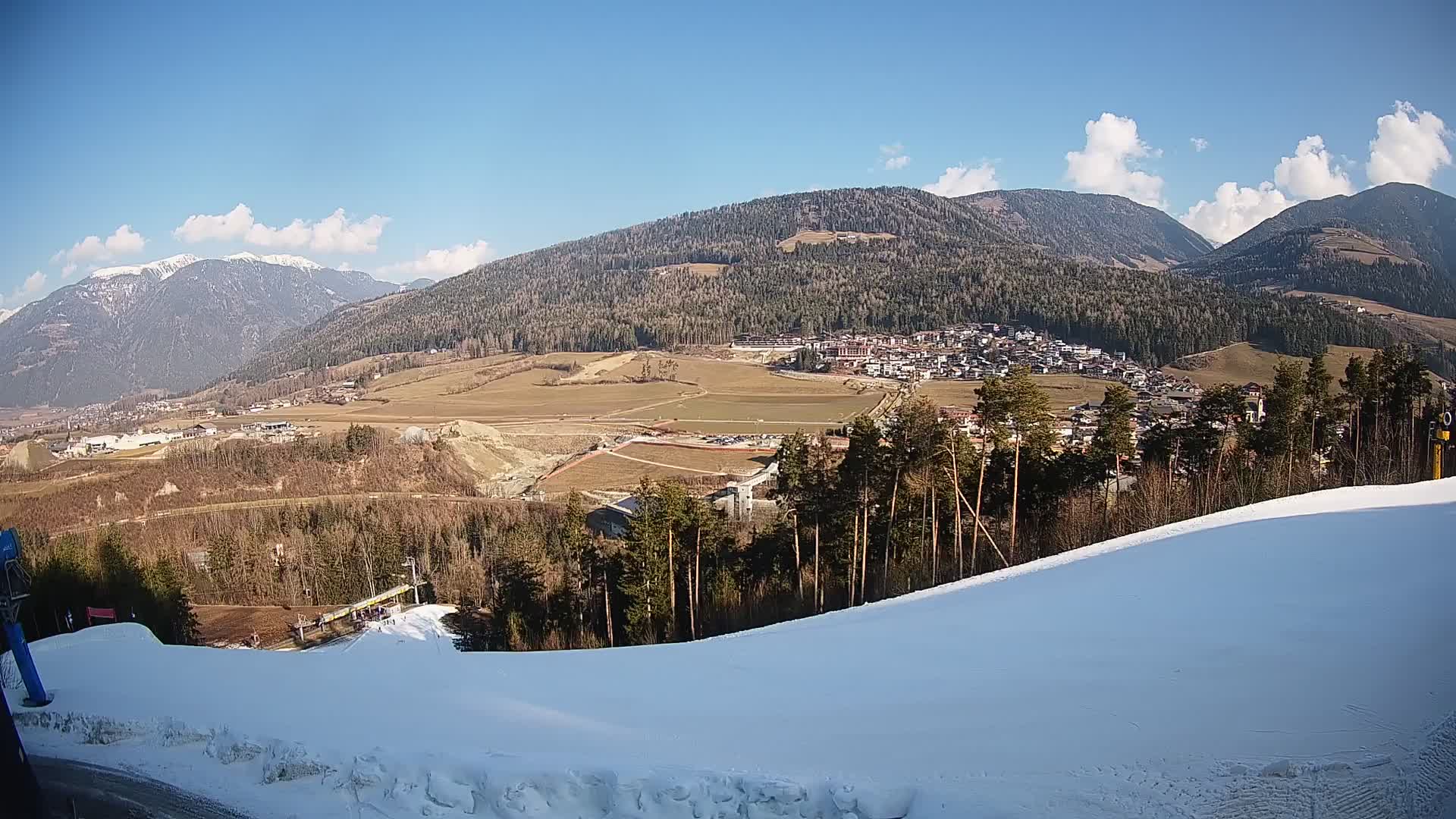 Web kamera Ried – pogled na Percha | Kronplatz