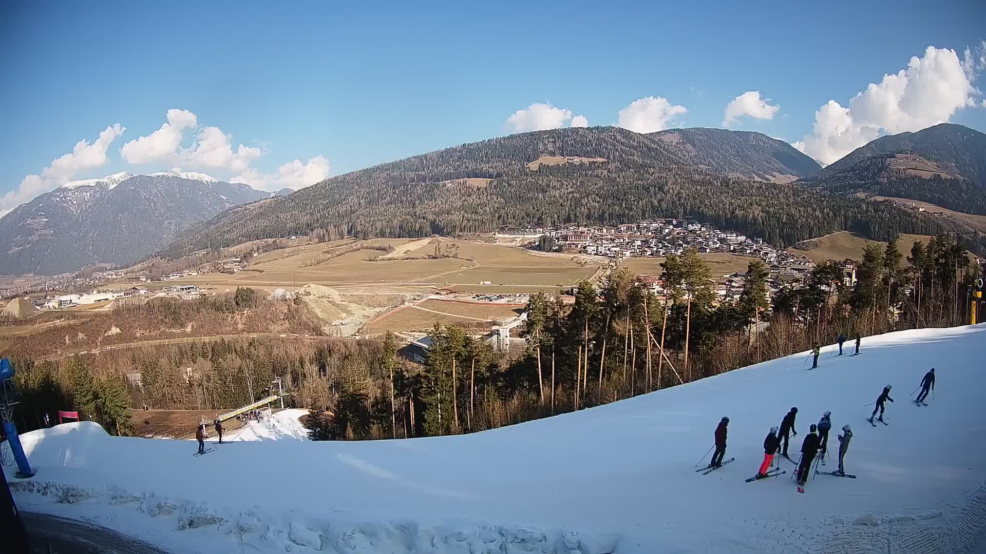 Web kamera Ried – pogled na Percha | Kronplatz