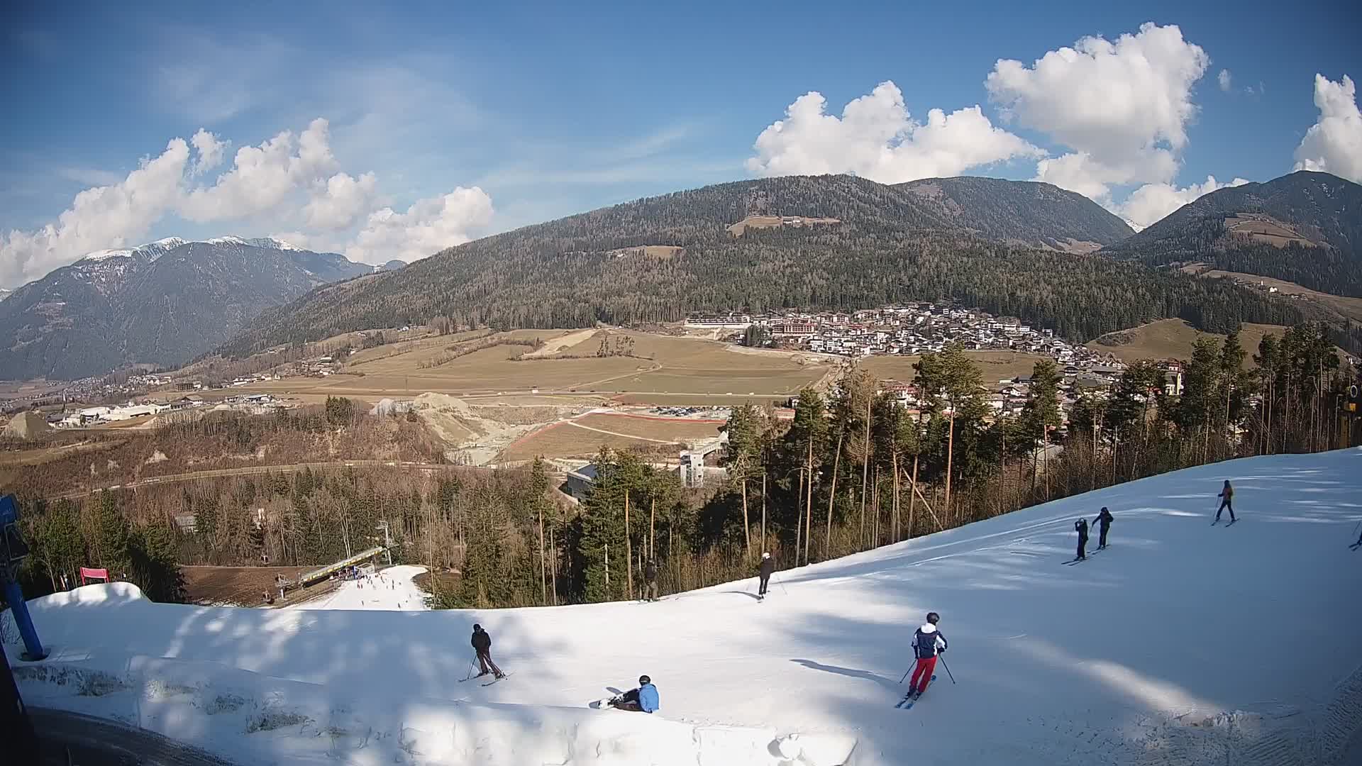 Web kamera Ried – pogled na Percha | Kronplatz